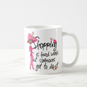 Taza De Café Mug de moda rosa oscuro