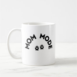Taza De Café Mug de modo de mamá - Paw Print Edition