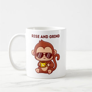 Taza De Café Mug de mono de Personalizado cutto
