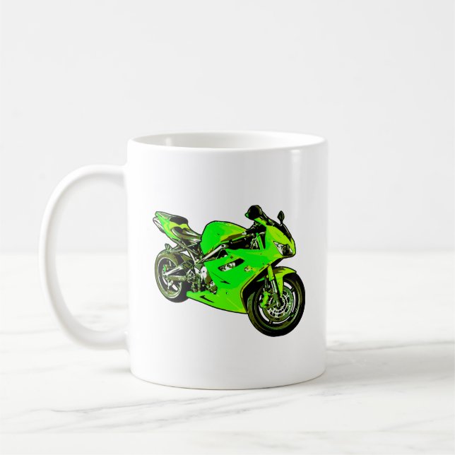 Taza De Café Mug de motocicleta (Izquierda)