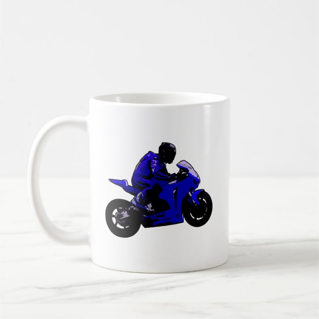 Taza De Café Mug de motocicleta (Izquierda)