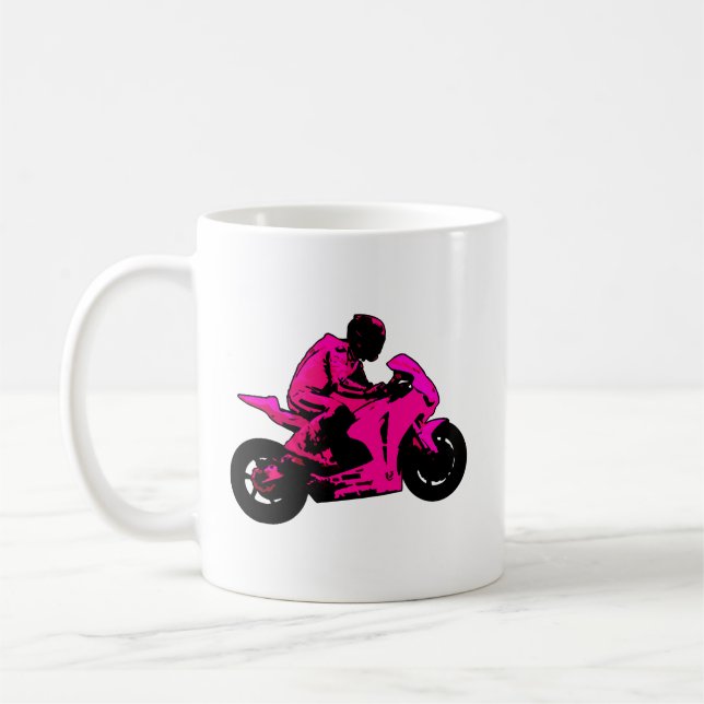 Taza De Café Mug de motocicleta (Izquierda)