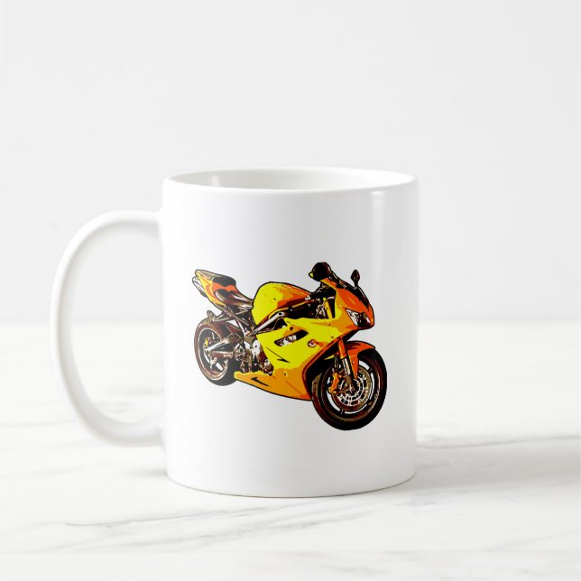 Taza De Café Mug de motocicleta (Izquierda)