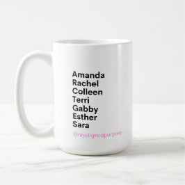 Taza De Café Mug de mujeres poderosas de alta vibra