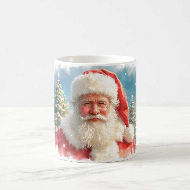 Taza De Café Mug de Navidades alegres de Santa (Centro)