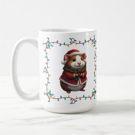 Taza De Café Mug de Navidades de cerdo guineanos