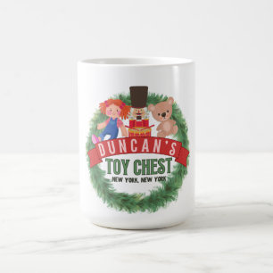 Taza De Café Mug de Navidades de la tienda de juguetes de Dunca