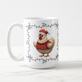 Taza De Café Mug de Navidades de pollo malcriados