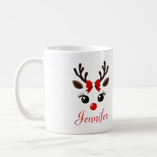 Taza De Café Mug de Navidades de renos malintencionados