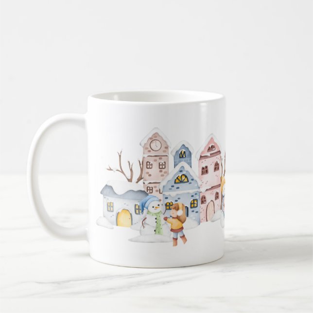 Taza De Café Mug de Navidades encantadores (Izquierda)