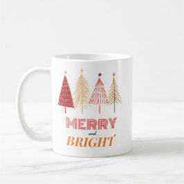 Taza De Café Mug de Navidades merry y Bright