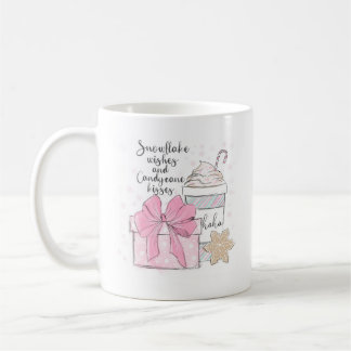 Taza De Café Mug de Navidades rosados bonitos