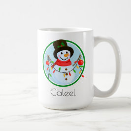Taza De Café Mug de Navidades Snowman: Sip en vacaciones