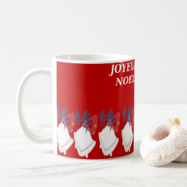 Taza De Café Mug de Noël Joyeux Noël cloche