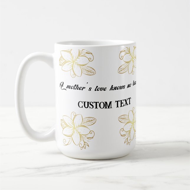 TAZA DE CAFÉ MUG DE NOMBRE DE DÍA DE LA MADRE PERSONALIZADO (Izquierda)