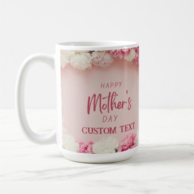 TAZA DE CAFÉ MUG DE NOMBRE DE DÍA DE LA MADRE PERSONALIZADO (Izquierda)