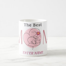 TAZA DE CAFÉ MUG DE NOMBRE DE DÍA DE LA MADRE PERSONALIZADO