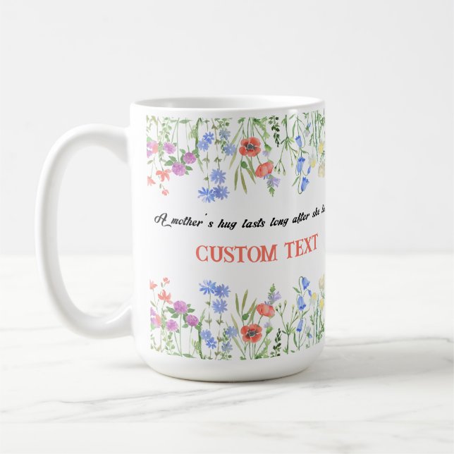 TAZA DE CAFÉ MUG DE NOMBRE DE DÍA DE LA MADRE PERSONALIZADO (Izquierda)