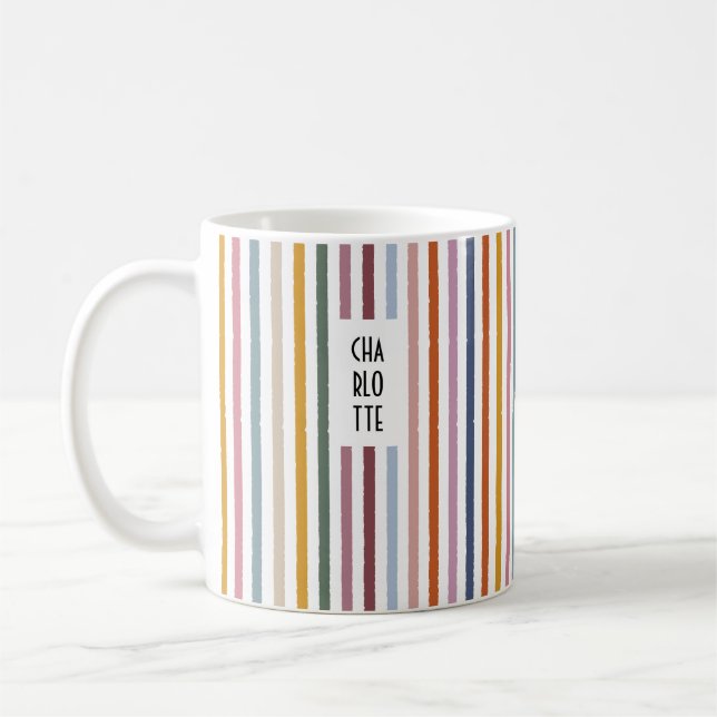 Taza De Café Mug de nombre personalizado de pistas de eco - mul (Izquierda)