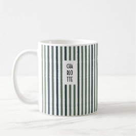 Taza De Café Mug de nombre personalizado de pistas de eco - Ver
