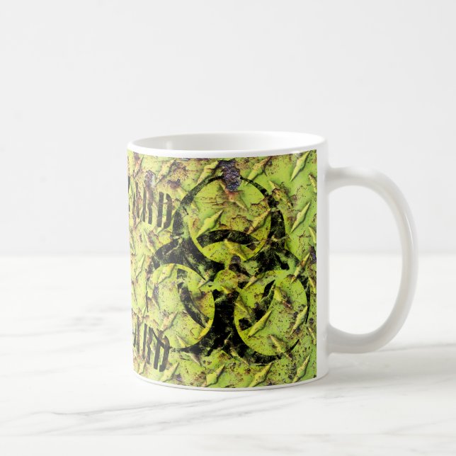 Taza De Café Mug de Novedad de riesgo biológico (Derecha)