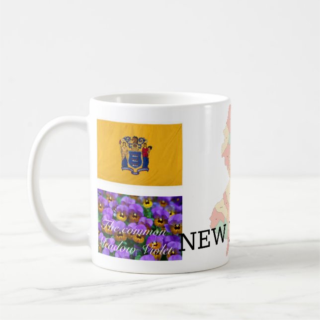 TAZA DE CAFÉ MUG DE NUEVA JERSEY (Izquierda)