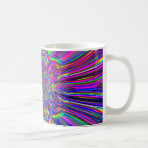 Taza De Café Mug. de onda láser cromada