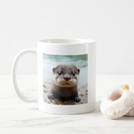 Taza De Café Mug de Otter Cute - Mugs de animales