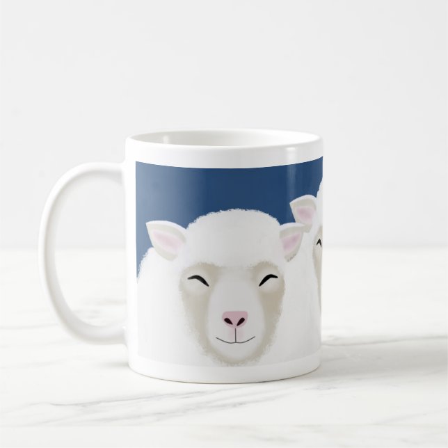 Taza De Café Mug de oveja (Izquierda)