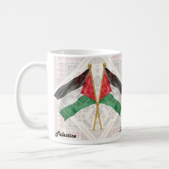 Taza De Café Mug de Palestina (Izquierda)