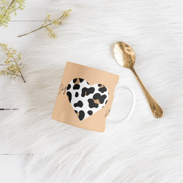 Taza De Café Mug de Peach Fuzz Valentine - Amor siempre