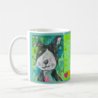 Taza De Café Mug de perro de ladrido