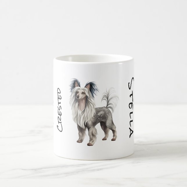 Taza De Café Mug de perro en reposo chino (Centro)