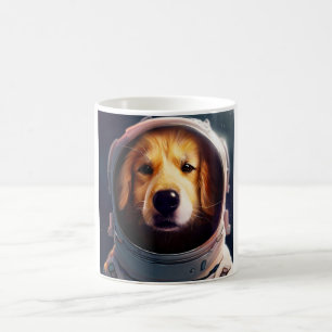 Taza De Café Mug de perro espacial