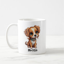 Taza De Café Mug de perro lindo personalizado personalizado