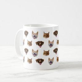 Taza De Café Mug de perro, regalo de mamá de gato de perro