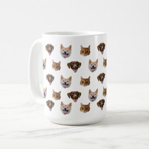 Taza De Café Mug de perro, regalo de mamá de gato de perro