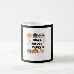 Taza De Café Mug de 'Perros antes de Dudas' Elija su color y te