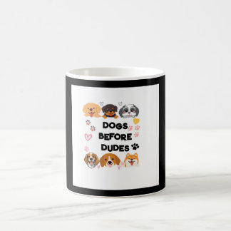 Taza De Café Mug de 'Perros antes de Dudas' Elija su color y te