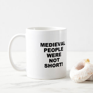 Taza De Café Mug de personas cortas medievales