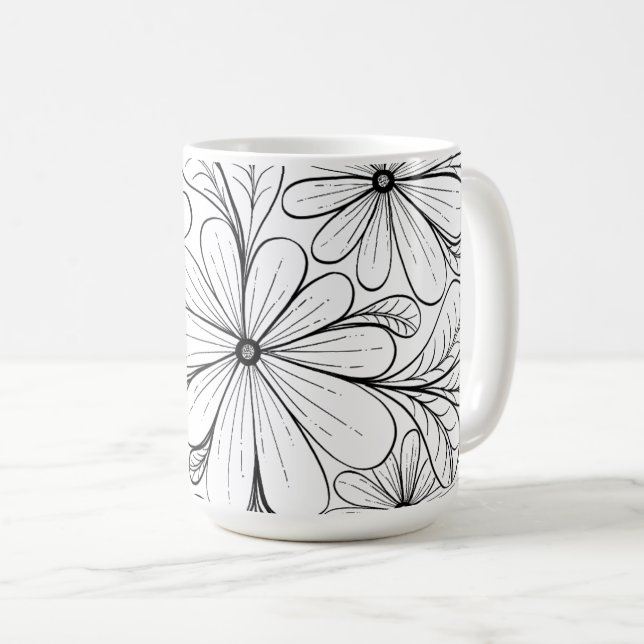 Taza De Café Mug de Petals de juego (Anverso derecho)