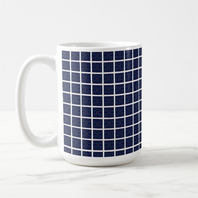 Taza De Café Mug. de plazas azules de Guay (Izquierda)