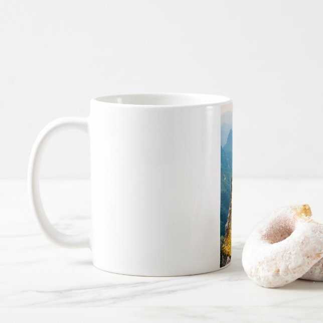 Taza De Café Mug de poligonia (Con donut)