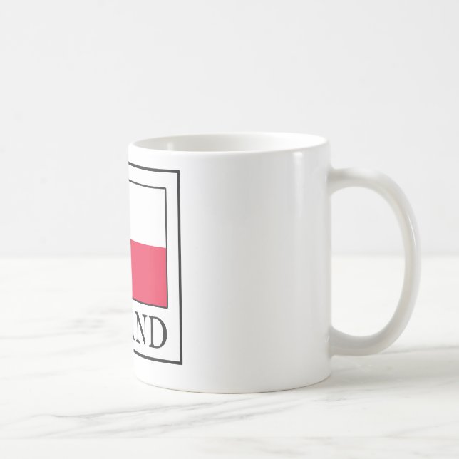 Taza De Café Mug de Polonia (Derecha)