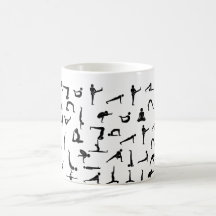 Mug de posturas de yoga