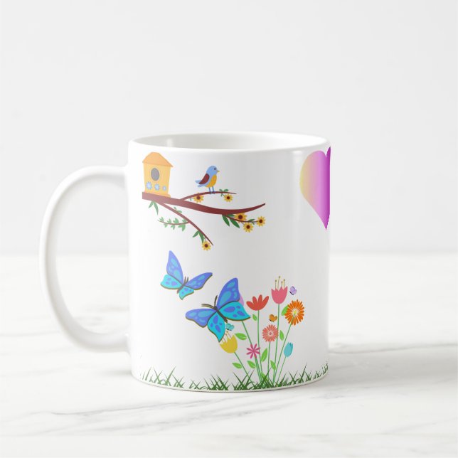 Taza De Café Mug de primavera (Izquierda)
