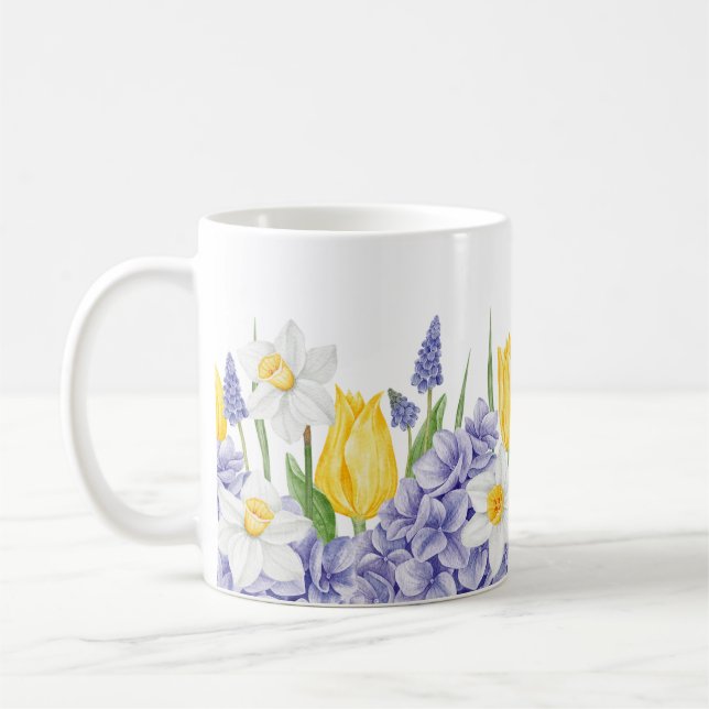 Taza De Café Mug de primavera por la mañana (Izquierda)
