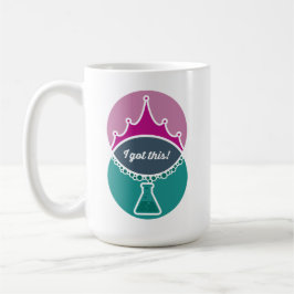 Taza De Café Mug de princesa de ciencia (silenciada)