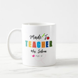 Taza De Café Mug de profesor personalizado - personalizado hech