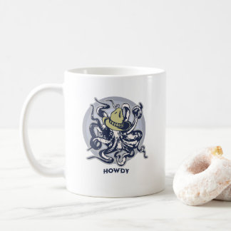 Taza De Café Mug de pulpo amigable de Howdy